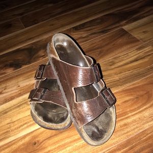 Brown Birkenstock’s